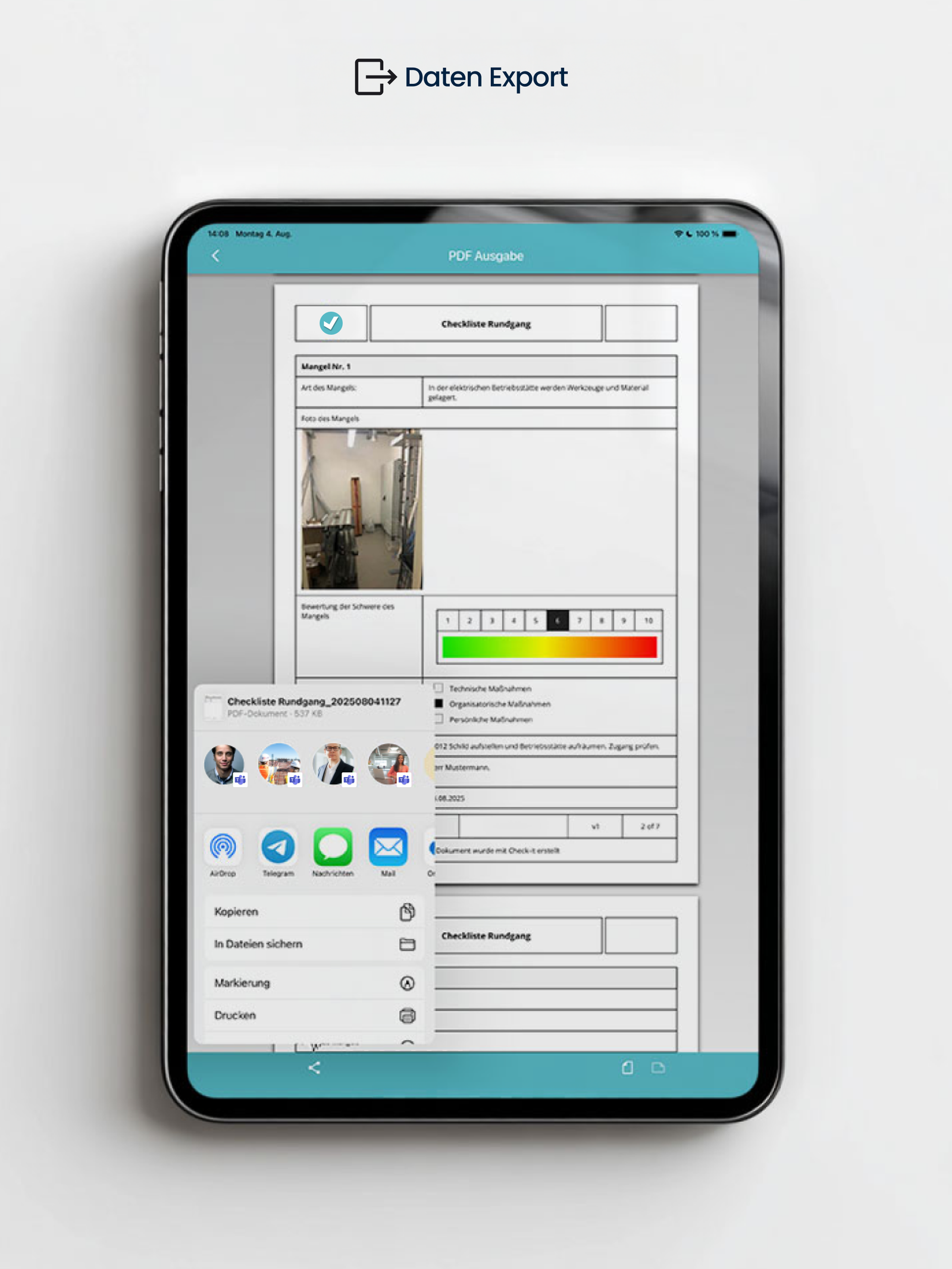 ROE Check-it tablet screenshot 7
